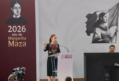 Una tercera parte de hidalguenses recibe algún programa social federal: Sheinbaum