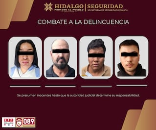 Operativos de seguridad dejan detenciones y decomisos en Tula y Zempoala