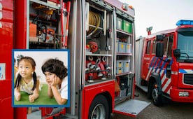 Bomberos de Hidalgo abren sus puertas a niños con curso de prevención