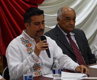 Alcalde de Huejutla pide licencia temporal al cargo; José Pilar López ocupará la presidencia municipal