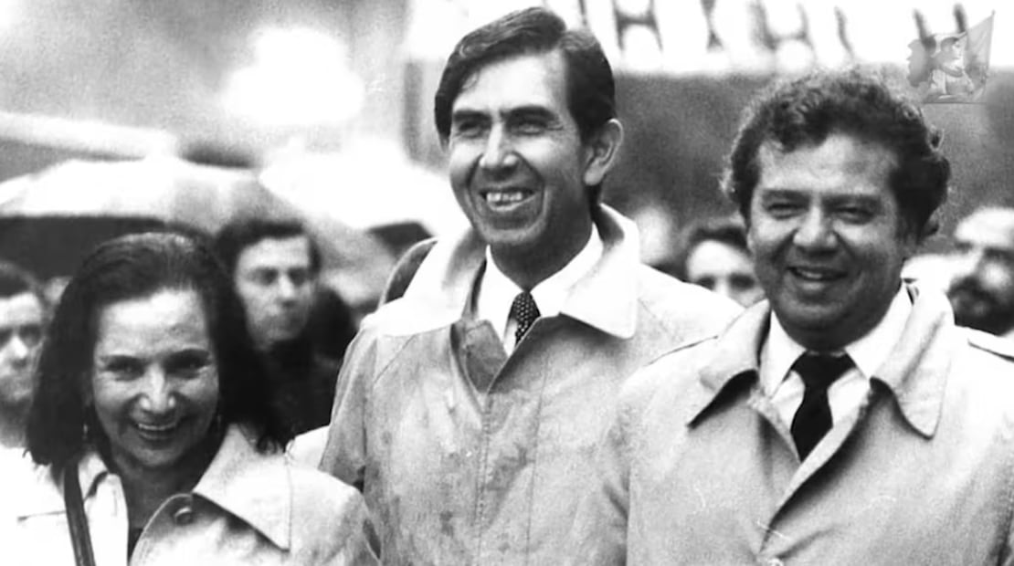 Ifigenia Martínez, Cuauhtémoc Cárdenas y Porfirio Muñoz Ledo fundaron la Corriente Democrática del PRI en 1986. Foto: Especial