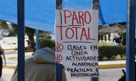 Nos están culpando que se va a perder el semestre": estudiantes del IDA de la UAEH