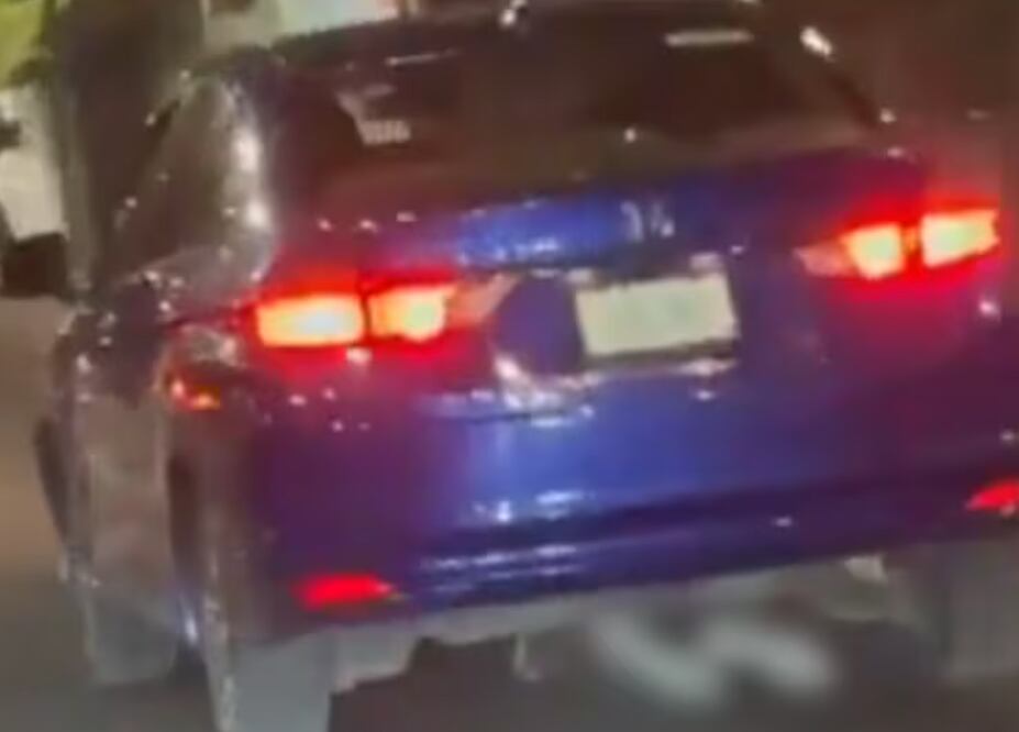 Motociclista arrollado y arrastrado por más de un kilómetro y medio en Iztapalapa (04/01/2025). Foto: Captura de pantalla