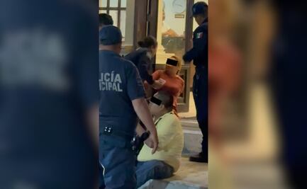 Detienen a pareja ebria en Huejutla por poner en riesgo a una menor