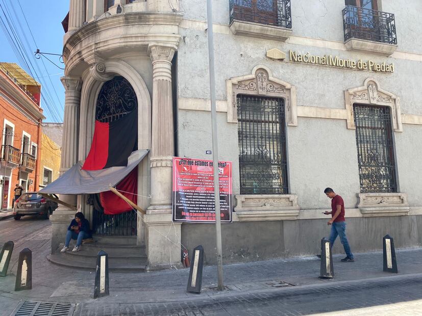 Huelga en Monte de Piedad cumple 15 días; hay mesas de negociación | Foto: Especial