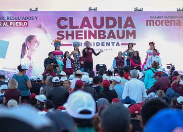Transformación, el grito que se oye en todo el país: Sheinbaum