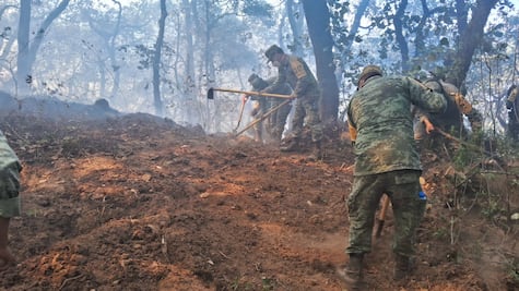 Incendio en Nicolás Flores controlado al 95%