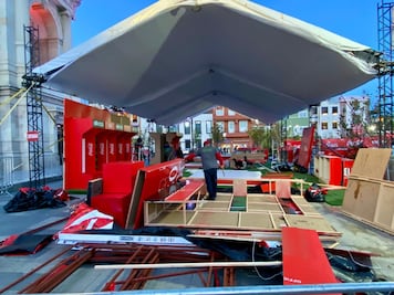 Retiran Fan Fest de plaza Independencia de Pachuca, tras Mundial de Futbol