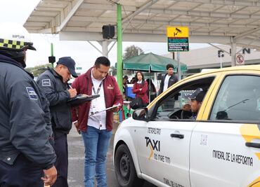 Inician operativos en transporte público para revisar a choferes y unidades
