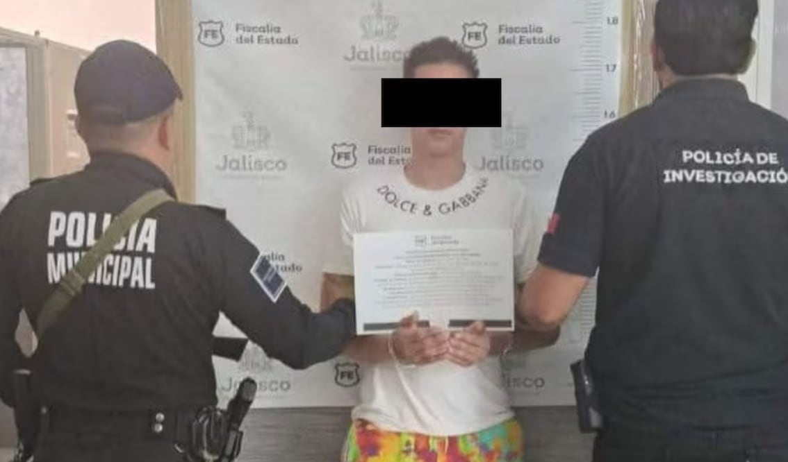 Detienen a Alex Marín, productor de pornografía en México (28/05/2025). Foto: Especial