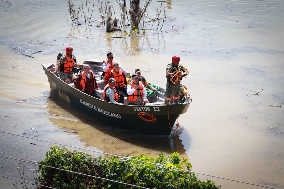 Julio Menchaca, gobernador de Hidalgo, ha mostrado liderazgo durante la emergencia I Foto: Gobierno de Hidalgo