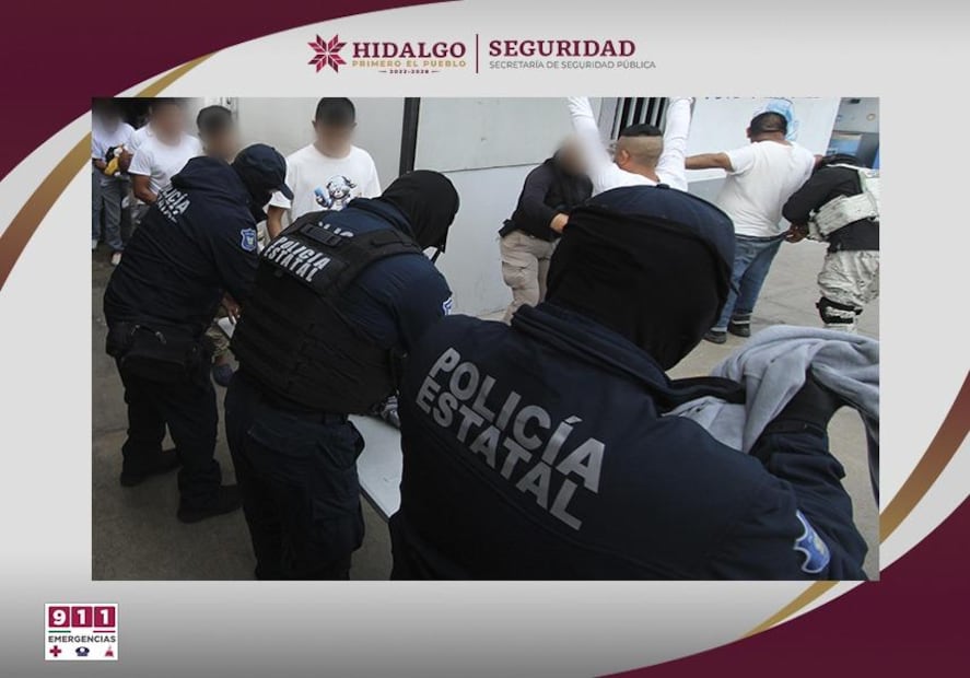Supervisan penales de Hidalgo como parte de estrategia nacional contra la extorsión | Foto: SSPH