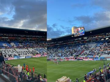 Chivas y Pachuca son “abandonados” por sus aficiones y sufren pésima entrada en el Estadio Hidalgo