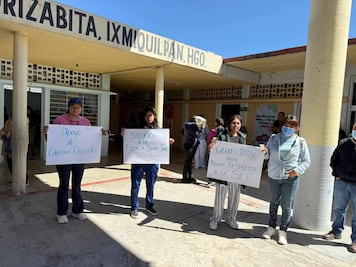 Más de 24 horas con escuela tomada en Ixmiquilpan