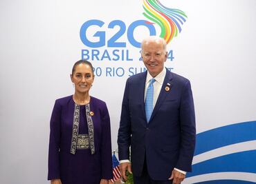 La Presidenta de México se reúne con los mandatarios de Estados Unidos y Canadá durante la Cumbre G20