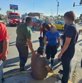 En Pachuca, limpiaparabrisas apuñala a un hombre que defiende a una automovilista