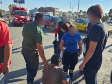 En Pachuca, limpiaparabrisas apuñala a un hombre que defiende a una automovilista