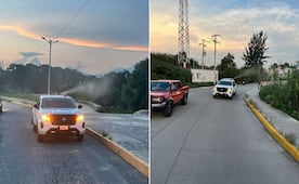 Ante la proliferación de mosquitos en la ribera del río Tula, implementan trabajos de fumigación en Ixmiquilpan