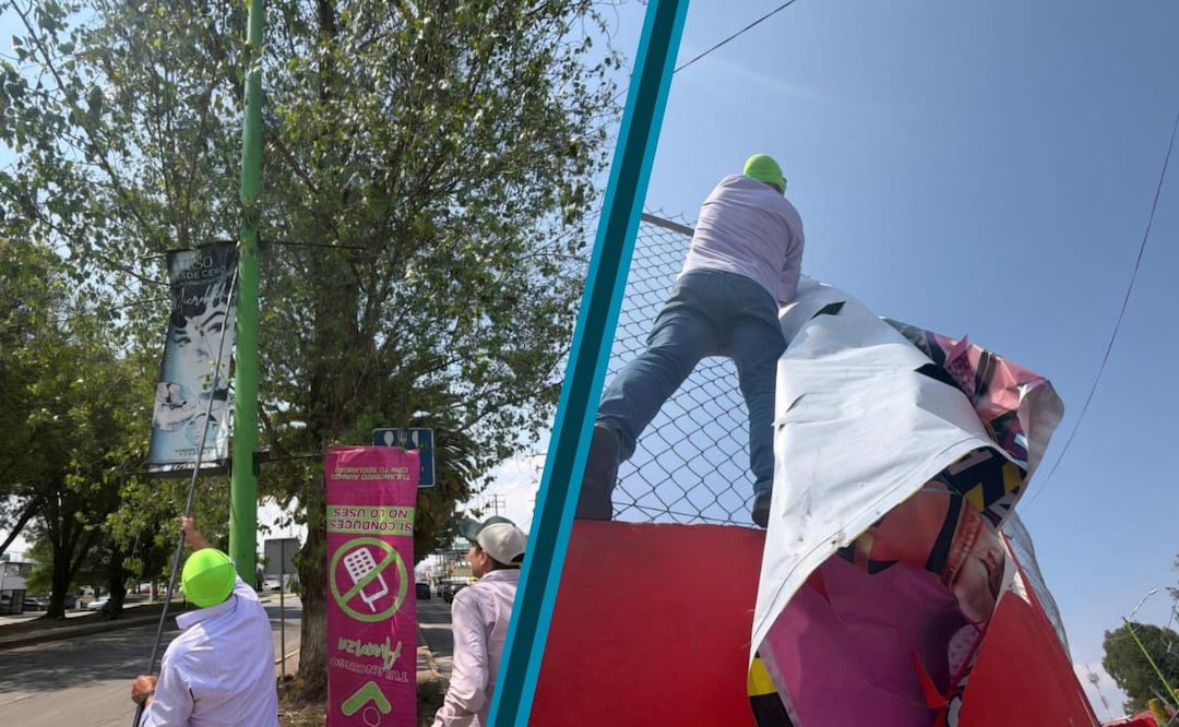 Tulancingo le dice adiós al exceso de publicidad en la vía pública | Fotos: ayuntamiento de Tulancingo