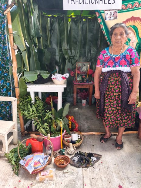 En Pueblo Hidalgo, Tlanchinol, conmemoraron el Día Internacional de los Pueblos Indígenas, este nueve de agosto, con la finalidad de preservar los rituales ancestrales de siembra, garantizar la fertilidad de los campos y la abundancia de las cosechas I Foto: Especial