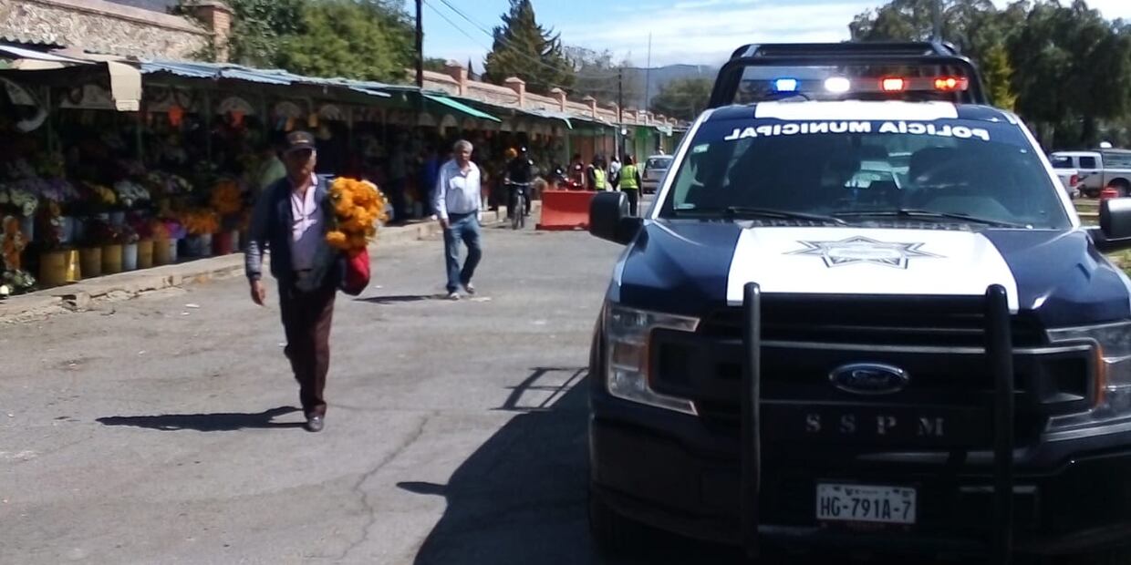 Se implementará un operativo de vigilancia por parte de 190 elementos de la Policía municipal de Pachuca en los seis panteones que alberga la capital | Foto: Arturo Torres