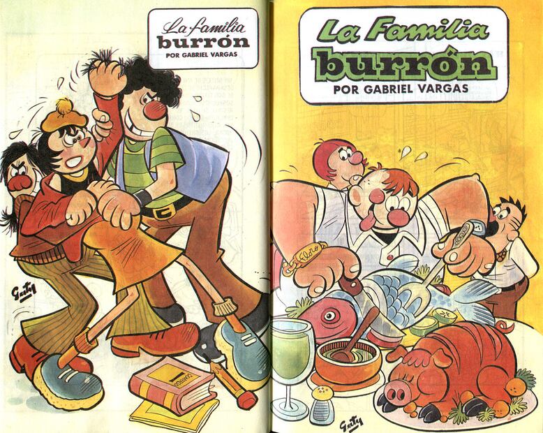 La familia Burrón, el retrato humorístico que narró la vida urbana de México durante más de siete décadas | Fotos: Flickr