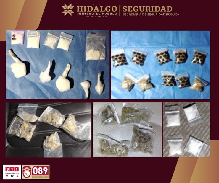 Operativos desarticulan puntos de huachicoleo y narcomenudeo en Santiago Tulantepec | Fotos: SSPH