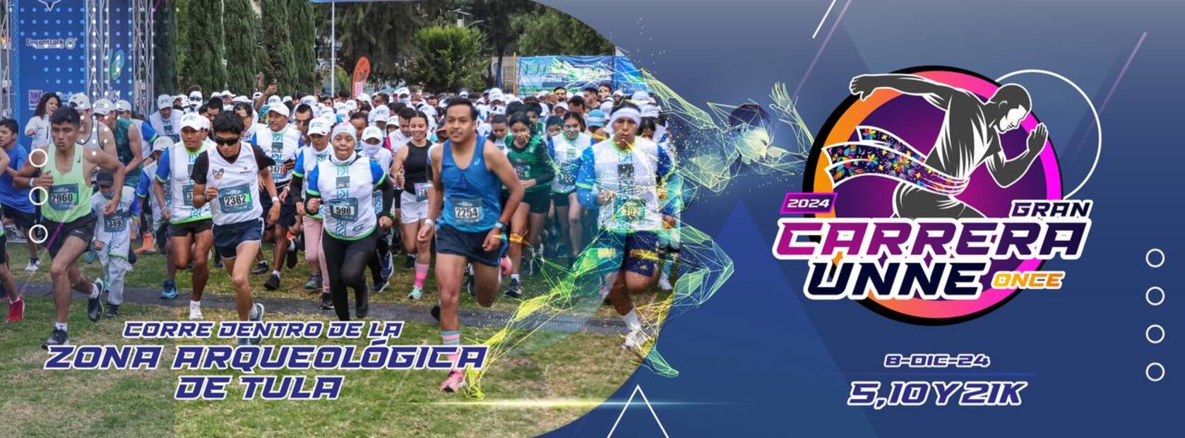 Tula de Allende se prepara para la 10° Gran Carrera UNNE; deporte, historia y comunidad | Cortesía: Secturh