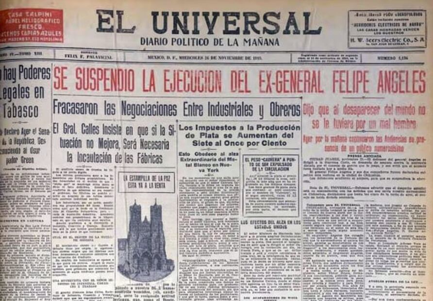 Foto: Hemeroteca de El Universal