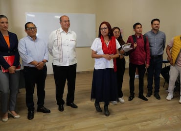 Trabajadores de la UPFIM pedían aumento salarial en la visita de Leticia Ramírez