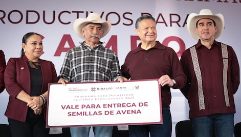 Julio Menchaca respalda a productoras y productores del Valle de Tulancingo