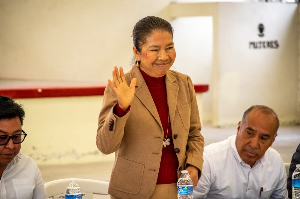 Estela Martínez Sanjuan, presidenta de Tasquillo foto: FB Ayuntamiento de Tasquillo