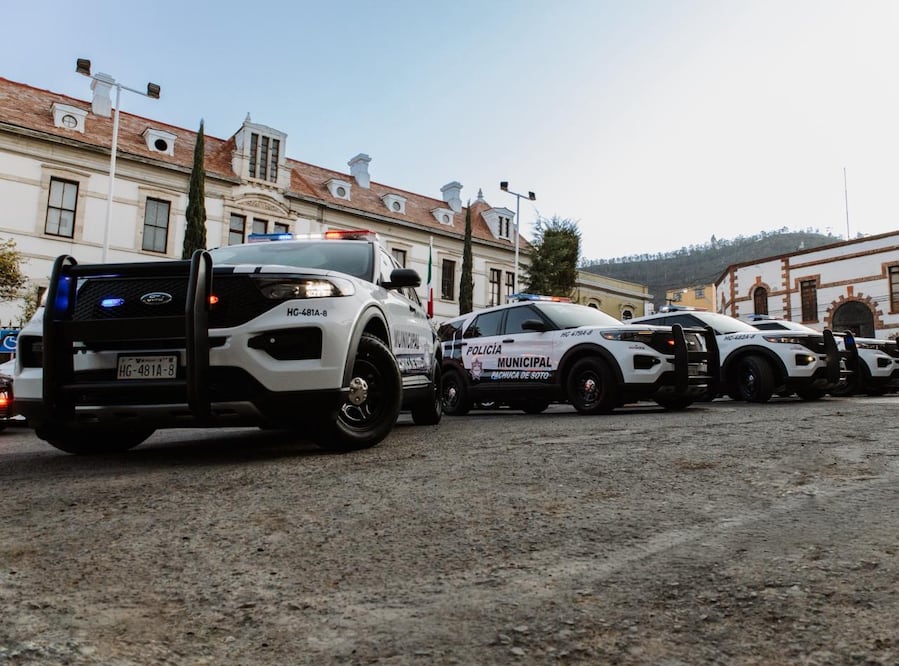 Más patrullas, más tecnología y mayor vigilancia en Pachuca | Foto: SSPTyV