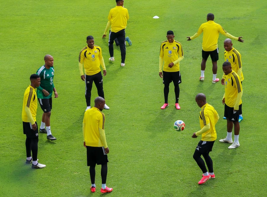 La selección de Sudáfrica se encuentra en Pachuca, previo al inicio de su participación en la justa mundialista I Foto: Josué Ortiz