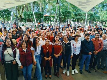 Diputados socializan Ley Judicial en el jardín La Floresta de Tulancingo 