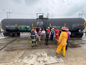 Realizan simulacro químico en Parque Industrial de Tizayuca