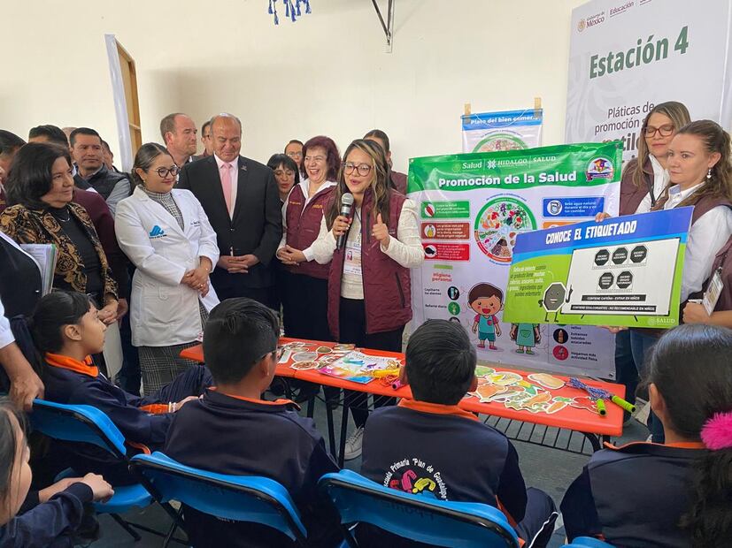 Lanzan en Hidalgo la Estrategia Nacional “Vive saludable, vive feliz” | Foto: Luis Soriano