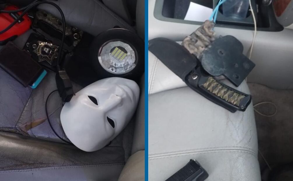 Detienen a cinco sujetos tras hacerse pasar por policías en Tizayuca | Fotos: Especiales
