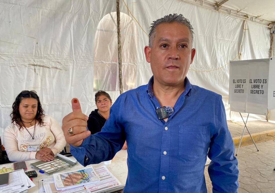 Amado Cazares candidato del PAN a ía alcaldía de Cuautepec I Foto: Luis Soriano