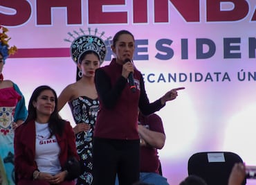 Cerca de 35 mil hidalguenses se reúnen con Claudia Sheinbaum en domingo
