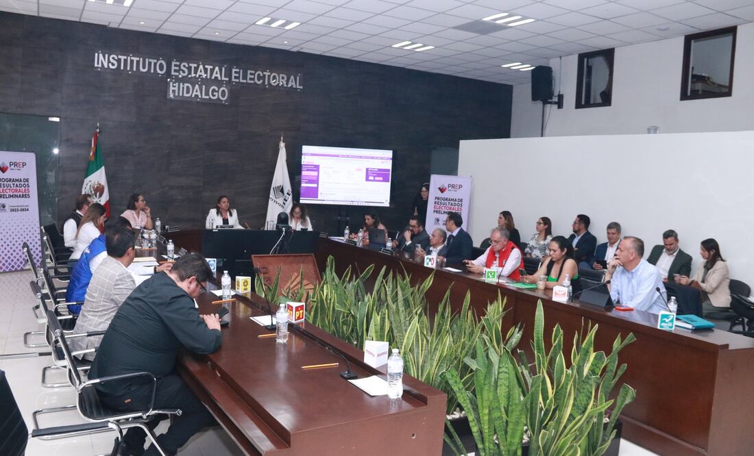 El numeral 62 del Código Electoral de Hidalgo puntualiza que el día de la jornada el Consejo General sesionará de manera permanente a partir de las 7 horas | Facebook: Instituto Estatal Electoral de Hidalgo
