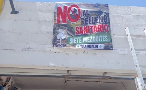 Ciudadanía decidirá futuro del relleno sanitario Siete Mezquites en Tula