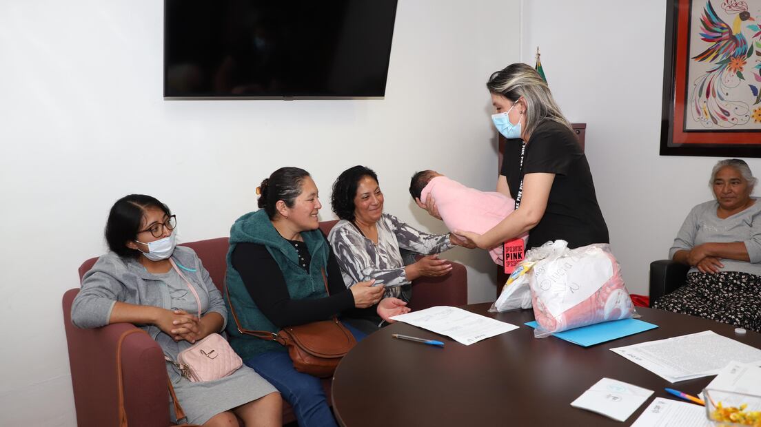 DIF Hidalgo asegura el bienestar de la bebé que estuvo bajo su resguardo | Foto: DIFH