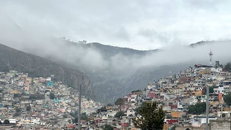 Prevén bajas temperaturas en la zona de Pachuca