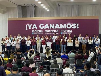 Morena se declara victorioso en 54 municipios y adelanta que impugnará otros más