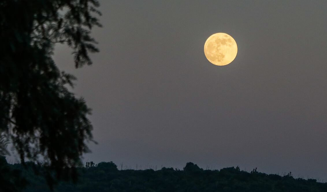 Es la primera luna llena que sigue a la Luna de la Cosecha | Foto: Juan Carlos Villegas