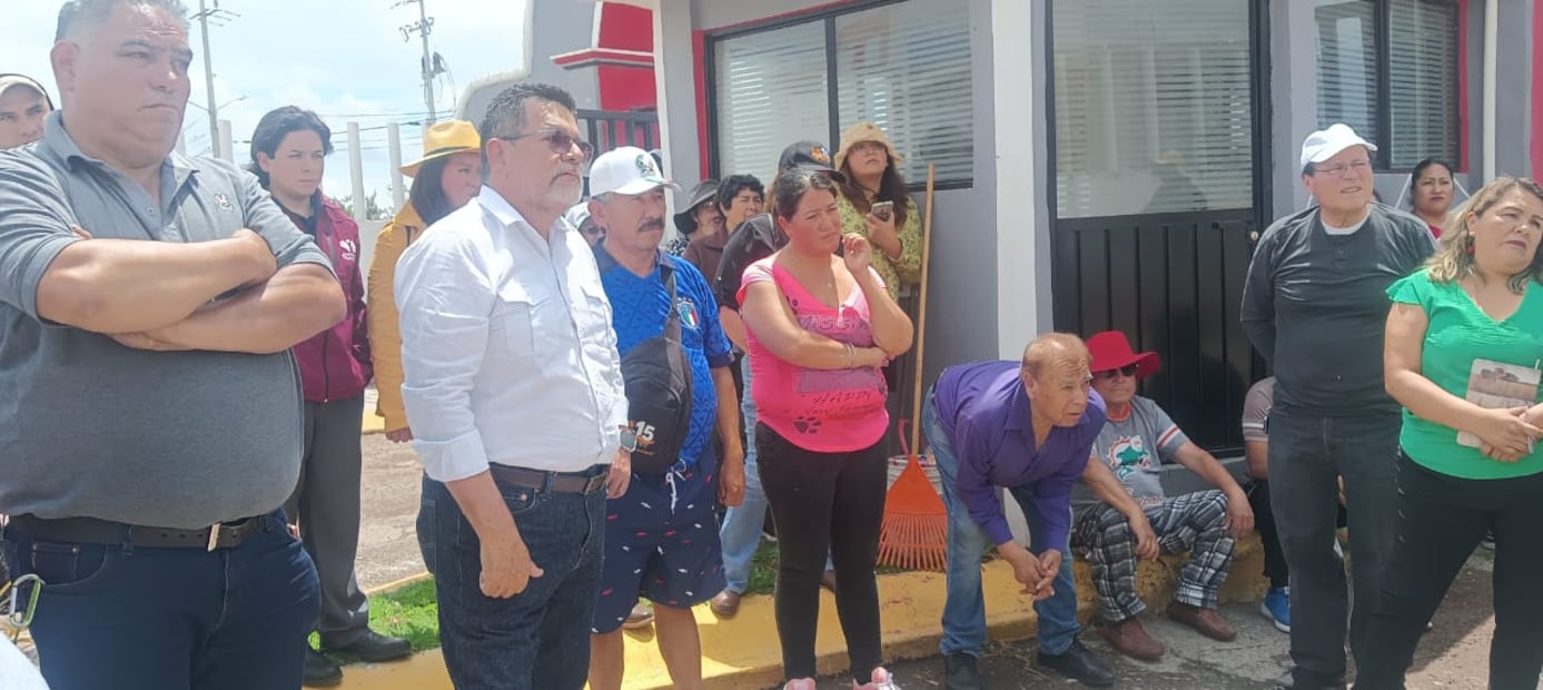 Vecinos de Las Glorias exigen solución al deterioro urbano e inundaciones en Tulancingo | Foto: especial