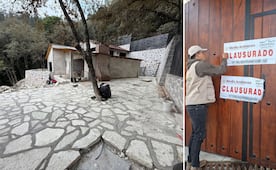 Detienen construcción irregular en Parque Nacional El Chico