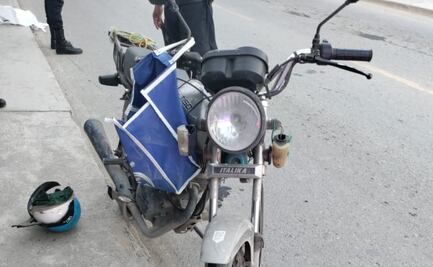 Muere motociclista al estrellarse en Huejutla