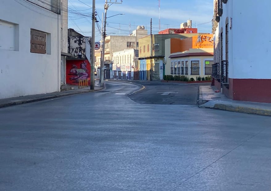 Tras la fiesta de año nuevo, las calles de Pachuca lucen vacías I Foto:Luis Soriano